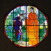 Buddha Shakyamuni  (Stained Glass)